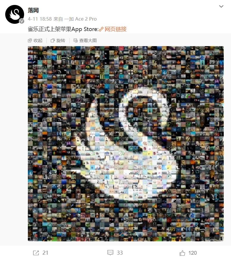 焦点娱乐登录：老牌音乐社区落网回归，改名雀乐